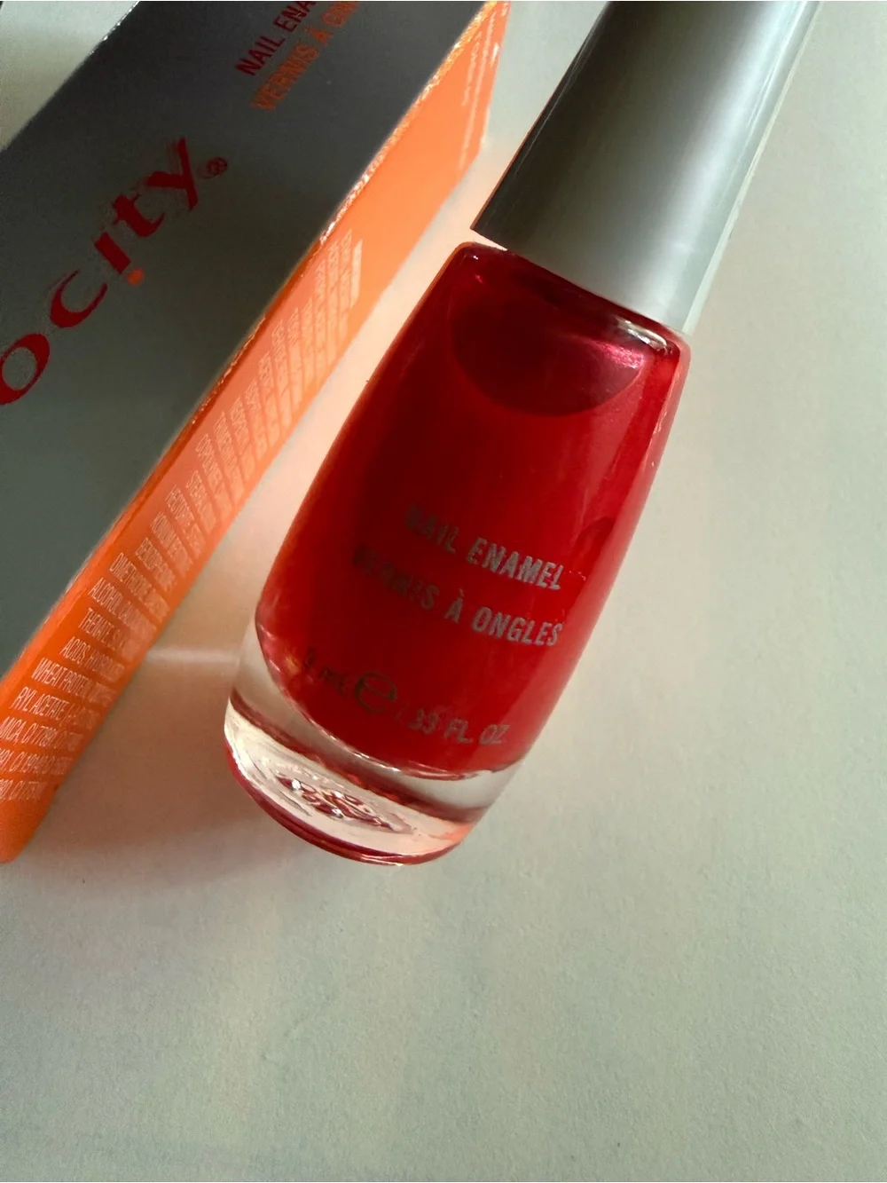 Mary Kay Velocity Nail Enamel Mango Spice NOS Vintage - Picture 3 of 6